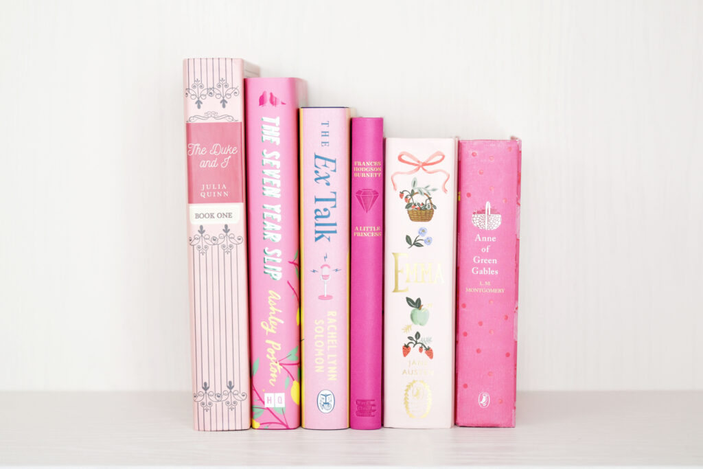 Pink Book Stack